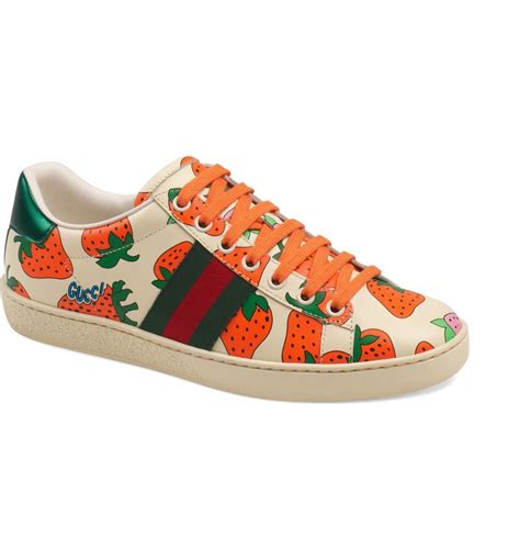 gucci ace woman strawberry|gucci strawberry for sale.